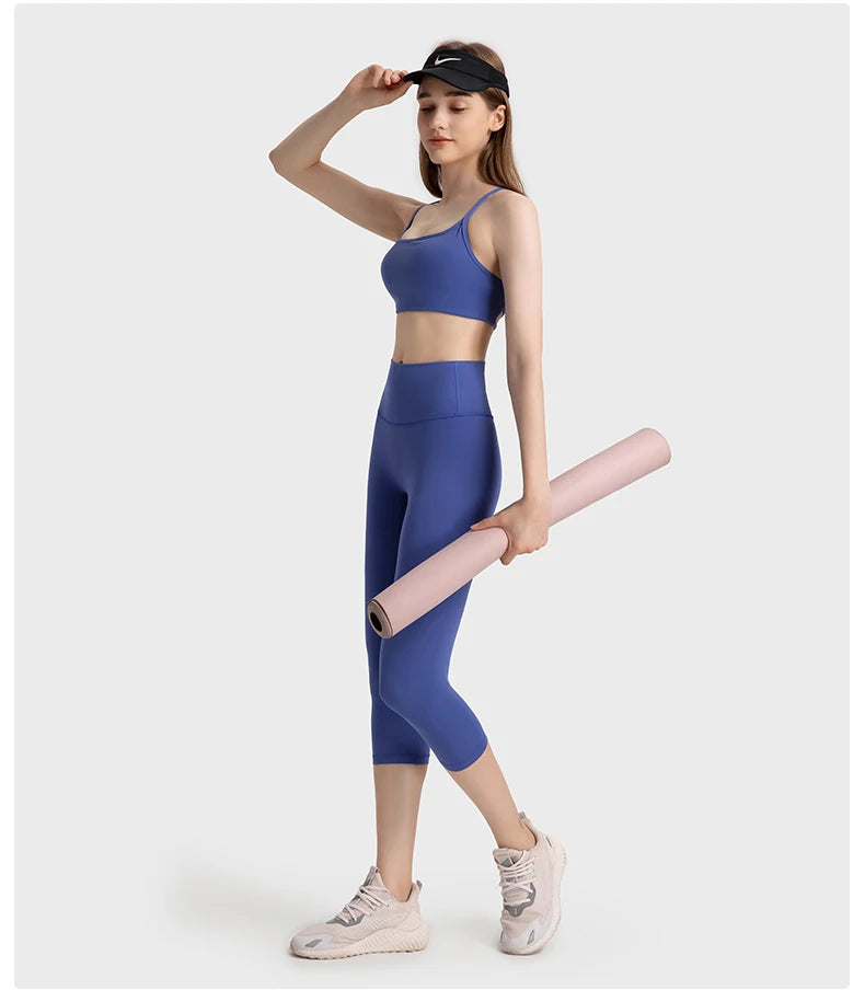 Criss-Cross Back Sports Bra