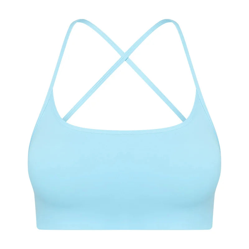 Criss-Cross Back Sports Bra