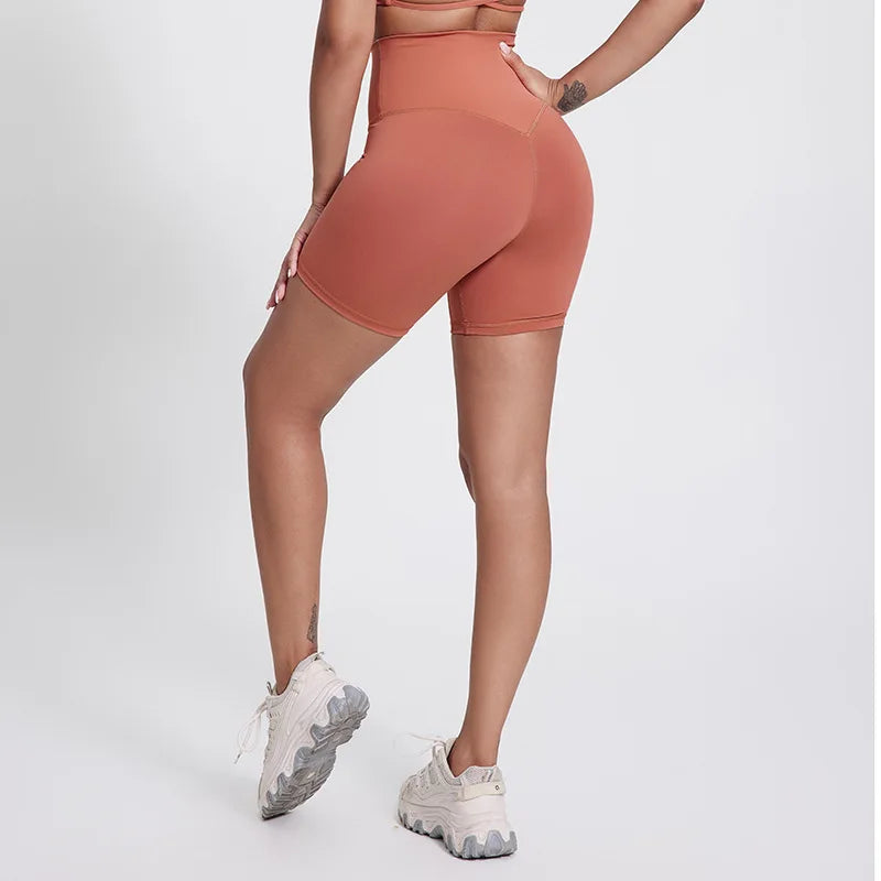 Women's High Waist Yoga Shorts – Buttery Soft 6