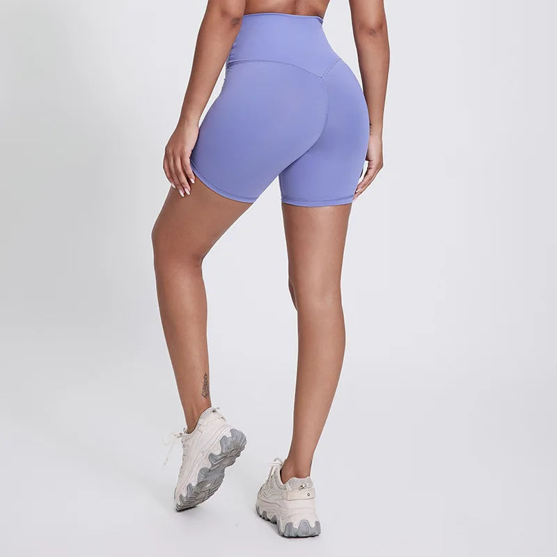 Women's High Waist Yoga Shorts – Buttery Soft 6