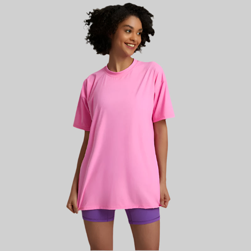 Oversized Women's Long Sleeve Yoga Shirt