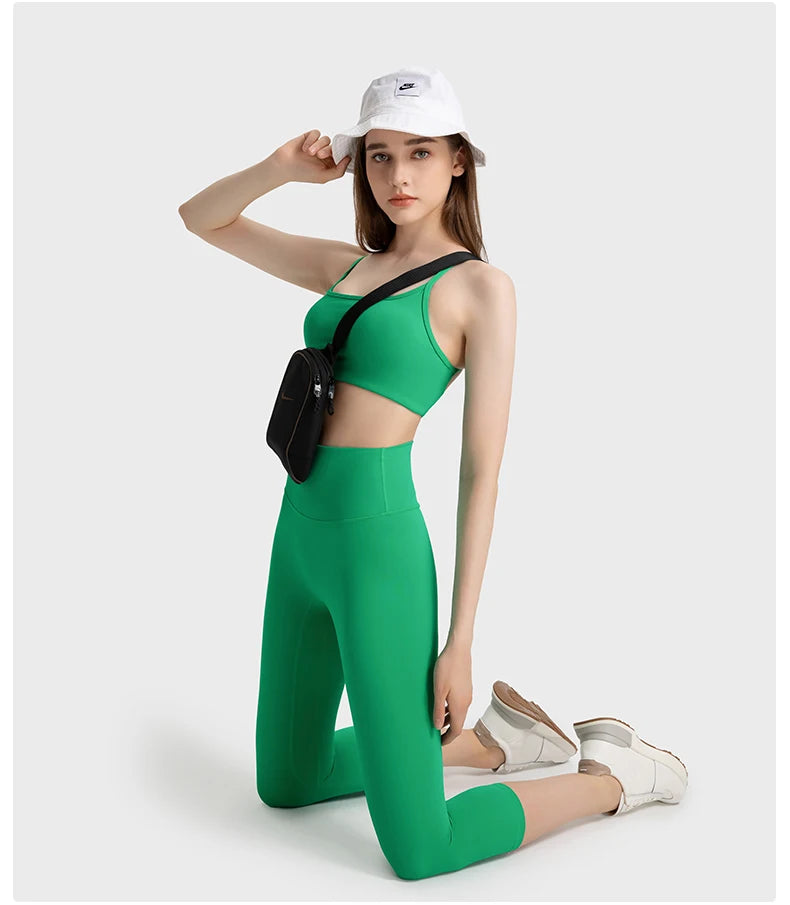 Criss-Cross Back Sports Bra