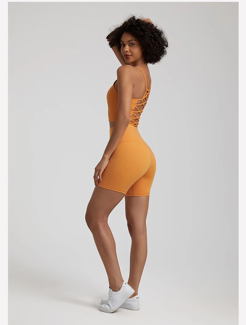 High Stretch Yoga Short Set