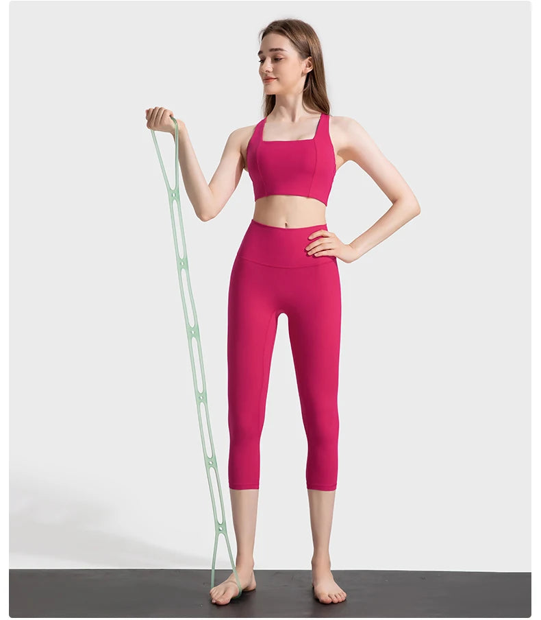 Criss-Cross Back Sports Bra