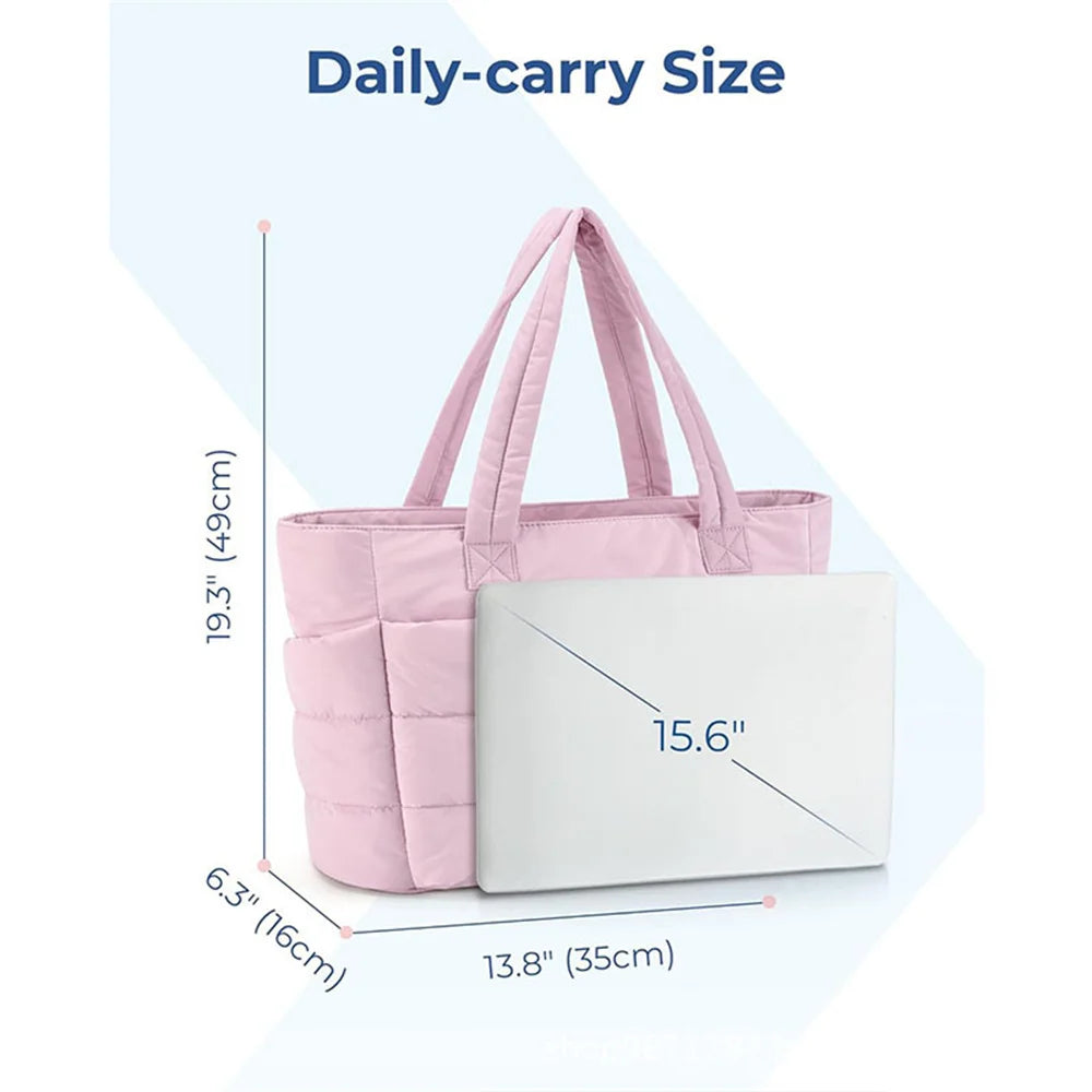 Women’s Solid Color Tote Bag