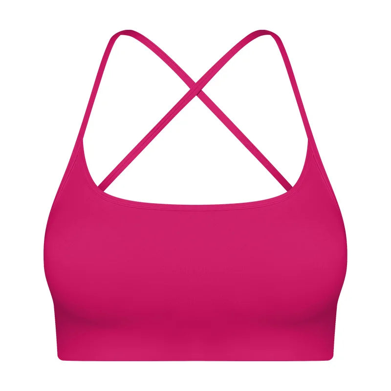 Criss-Cross Back Sports Bra